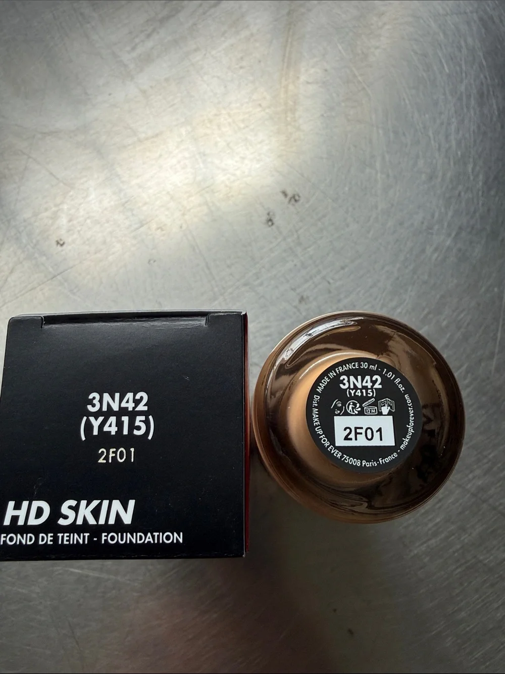 Make Up For Ever HD Skin Foundation — Warm Tan